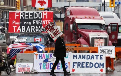 Maple leaf flags, conspiracy theories and The Matrix: inside the Ottawa truckers’ protest
